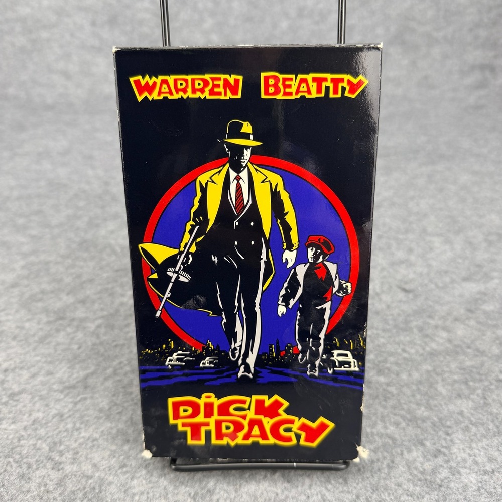 Dick Tracy VHS 1990 Touchstone Home Video Warren Beatty Madonna Al Pacino